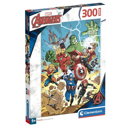[8005125217281] Puzzle super Vengadores Avengers Marvel 300pzs