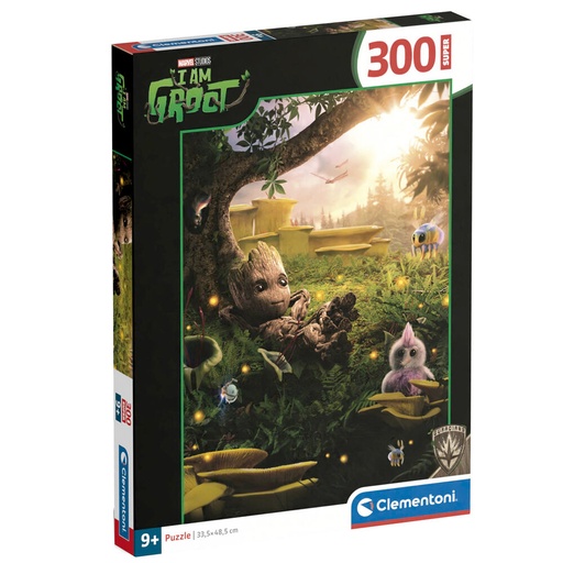 [8005125217342] Puzzle I Am Groot Marvel 300pzs