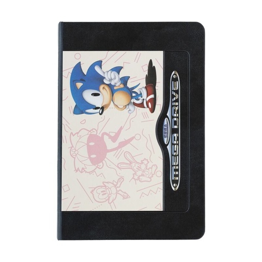 [8435497280215] Cuaderno A5 premium Megadrive Sonic