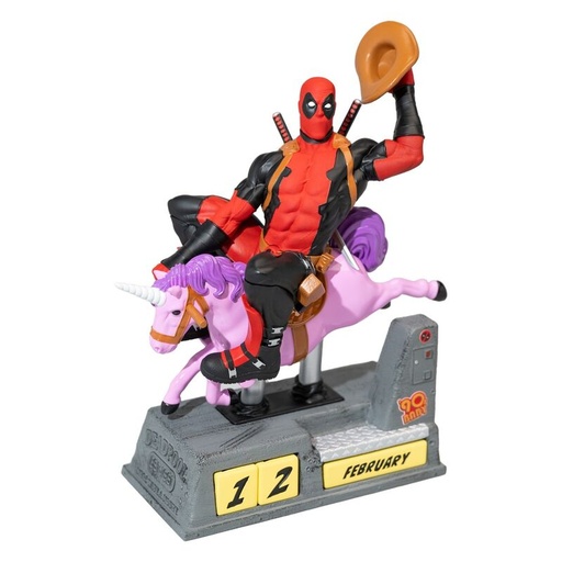 [8435497287412] Calendario Perpetuo 3D Deadpool Marvel