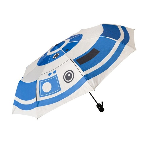 [8435747802082] Paraguas plegable automatico R2D2 Star Wars