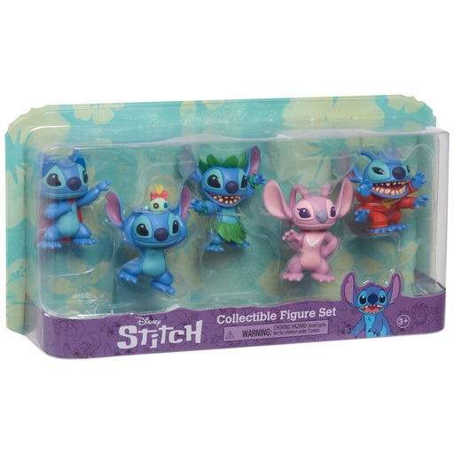 [886144462115] Blister 5 figuras Stitch Disney 7cm