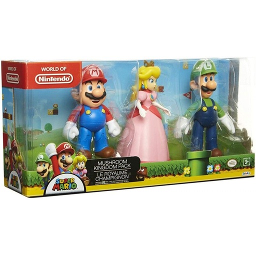 [0039897645117] Blister 3 figuras Super Mario Bros 10cm