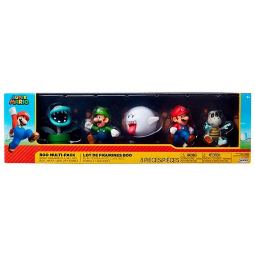 [192995400870] Blister Figuras Super Mario Bros 6cm