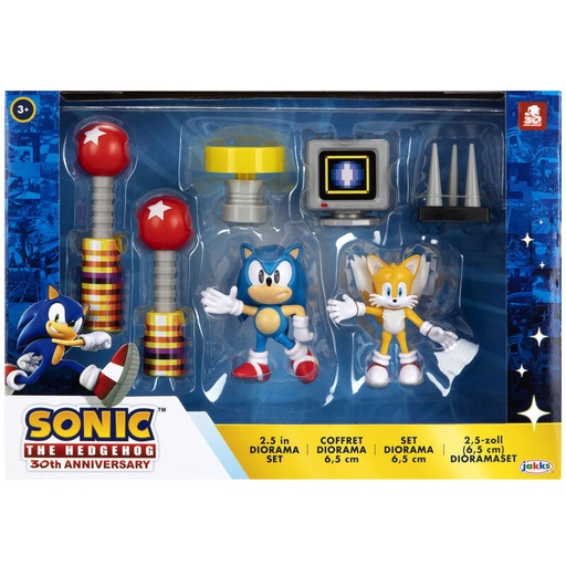 [192995409255] Blister set diorama Sonic The Hedgehog