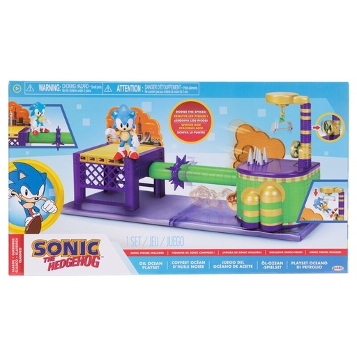 [192995423275] Playset Oil Ocean Sonic the Hedgehog