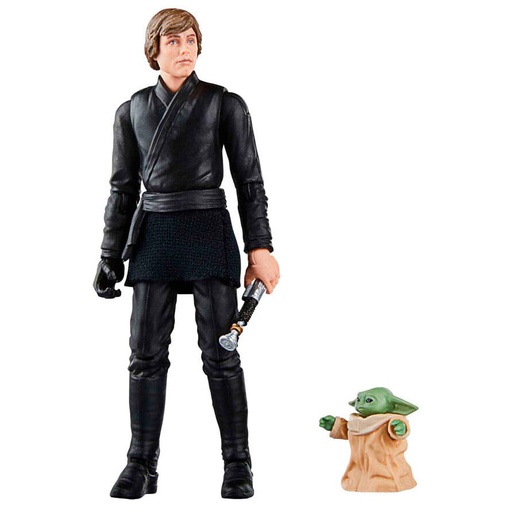 [5010996134288] Figuras Luke Skywalker & Grogu El Libro de Boba Fett Star Wars 9,5cm