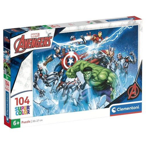[8005125257447] Puzzle Los Vengadores Avengers Marvel 104pzs