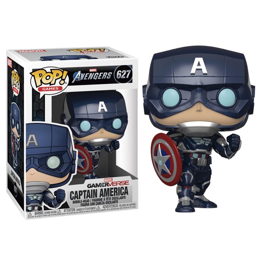 [889698477574] Figura POP Marvel Avengers Game Captain America Stark Tech Suit