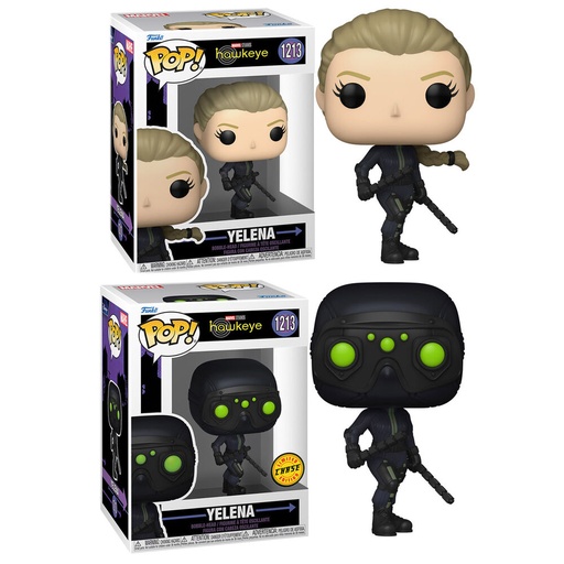 [889698594820C6] Figura POP Marvel Hawkeye Yelena 5 + 1 Chase