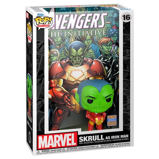 [889698656115] Figura POP Album Marvel Los Vengadores Avengers Skrull as Iron Man Exclusive