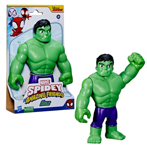 [5010994181567] Figura Hulk Spidey Amazing Friends Marvel 22cm