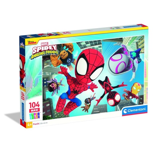 [8005125237777] Puzzle maxi Spidey and His Amazing Friends Marvel 104pzs