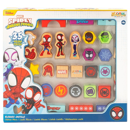 [8412842487581] Playset madera Spidey Marvel