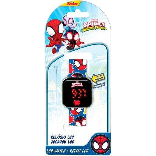 [8435507887199] Reloj led Spidey the Amazing Friends Marvel